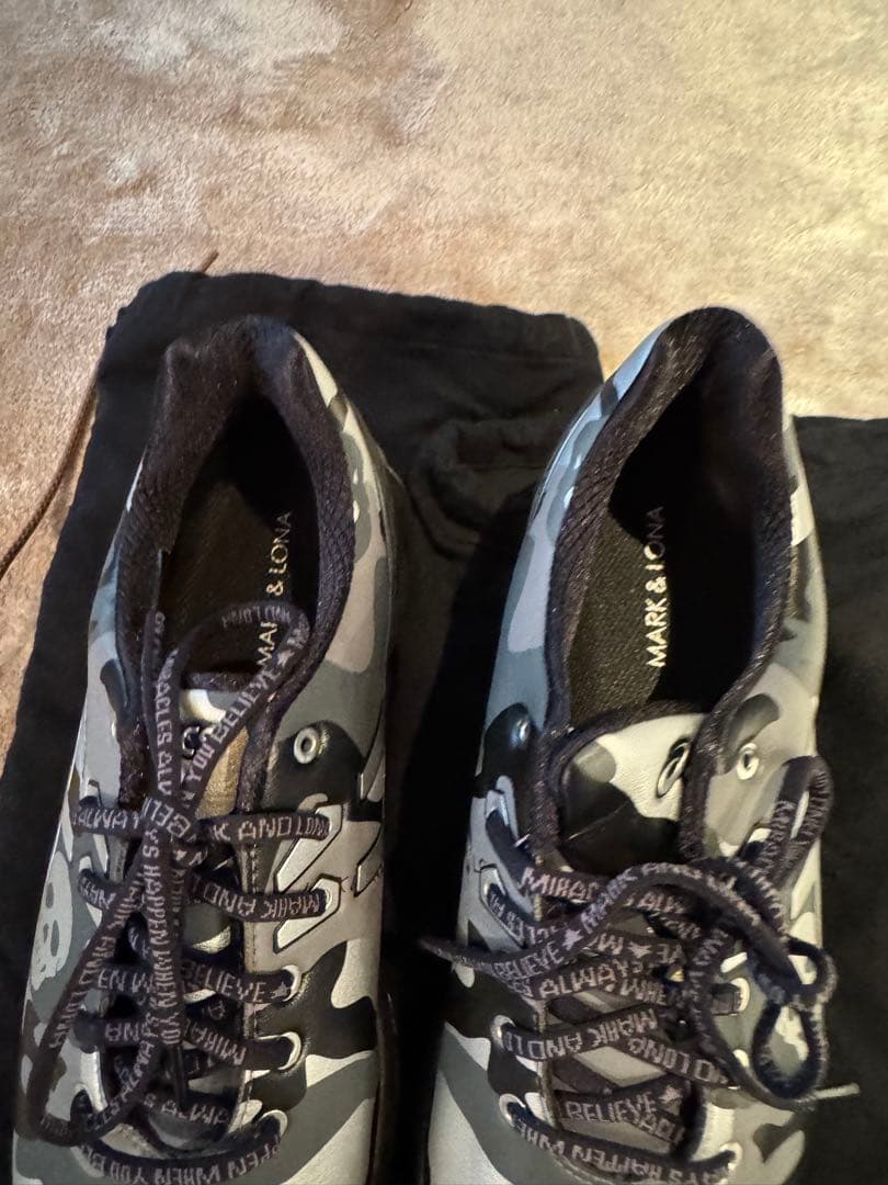 ASICS MARK & LONA カモフラージュ ゴルフシューズ
