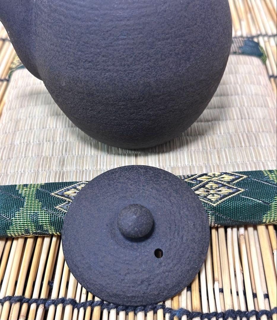 新品　菊地保寿堂　奥山清行デザイン　和鉄ポット　まゆSS 鉄急須　南部鉄瓶