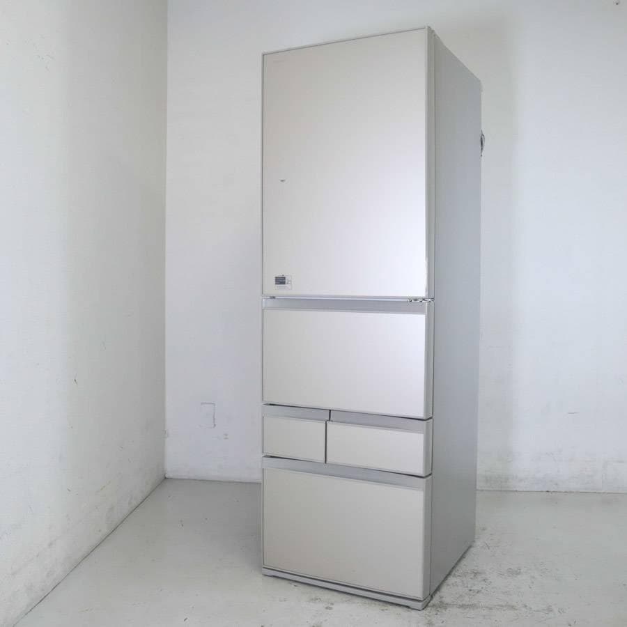 東芝 ベジータ 411L 5ドア 冷蔵庫 GR-M41GXV(EC) 右開き