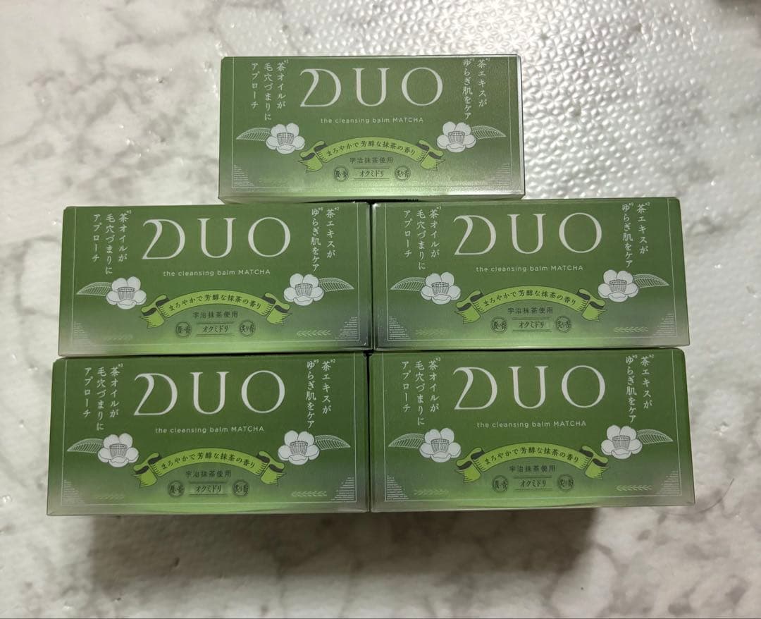 DUO クレンジングバーム マッチャ（抹茶） 5個セット