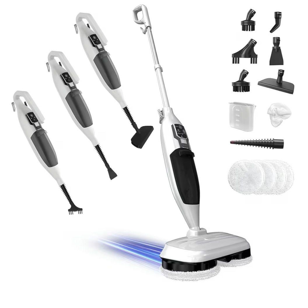 スチームクリーナー高温スチームモップ スチーム掃除機 年末 年始3段階蒸気量調節