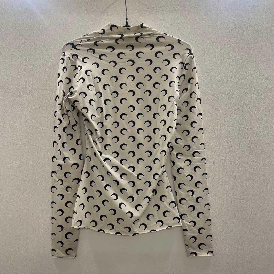 マリーンセル　MARINE SERRE ハイネック　カットソー