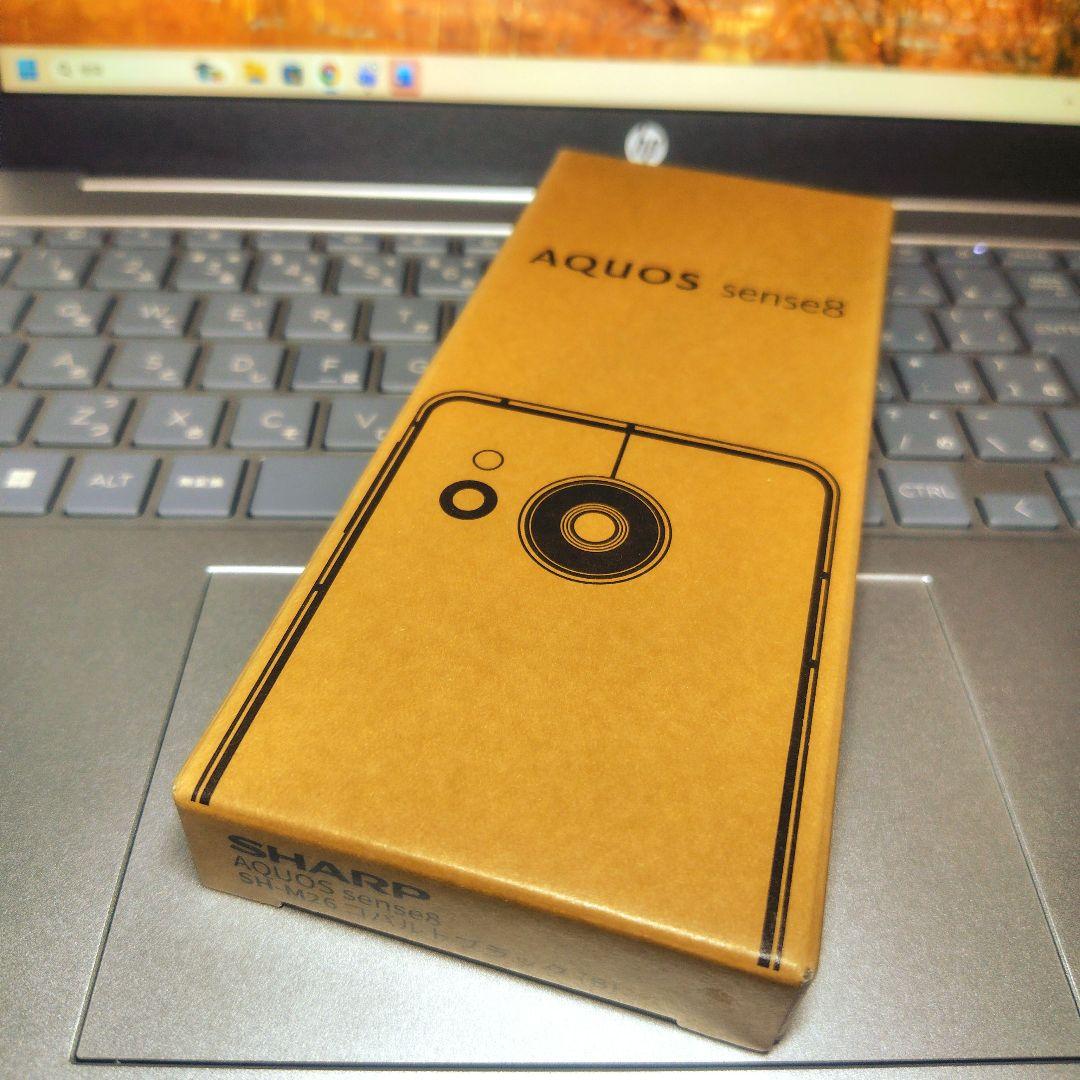 AQUOS sense8 本体　コバルトブラック