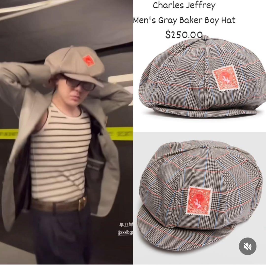 CharlesJeffreyLOVERBOY キャスケット G-DRAGON着用