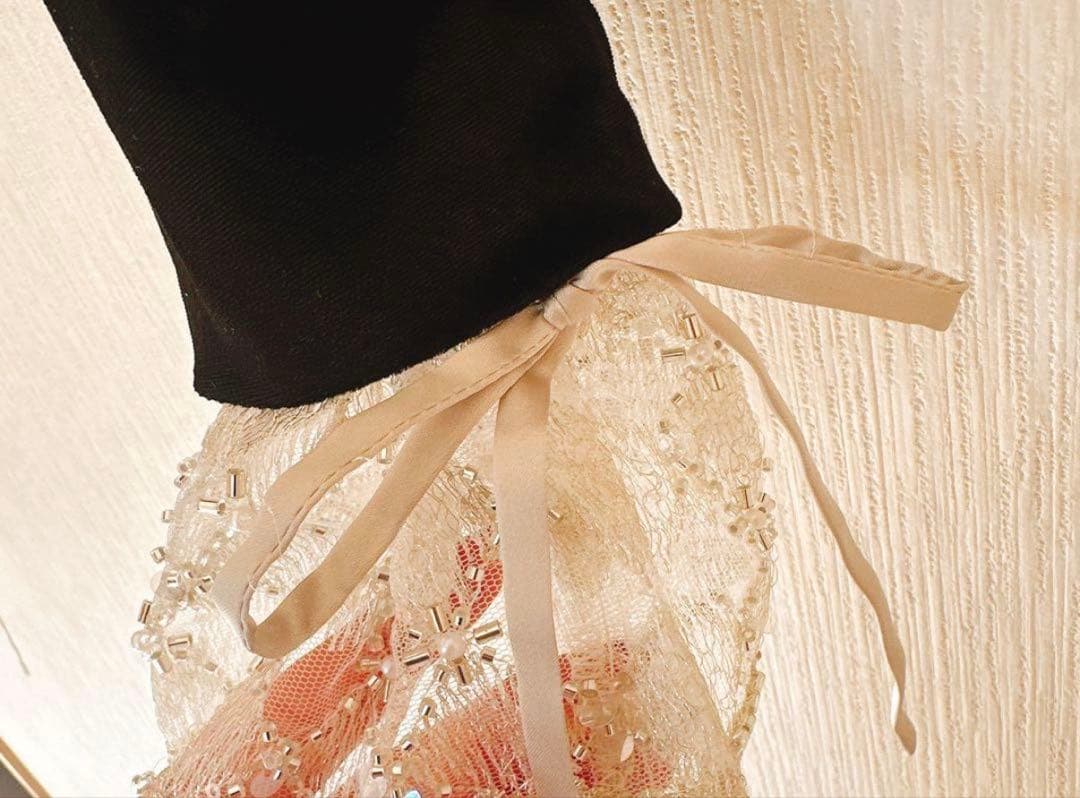 スカラップビジューアタッチドジャケット