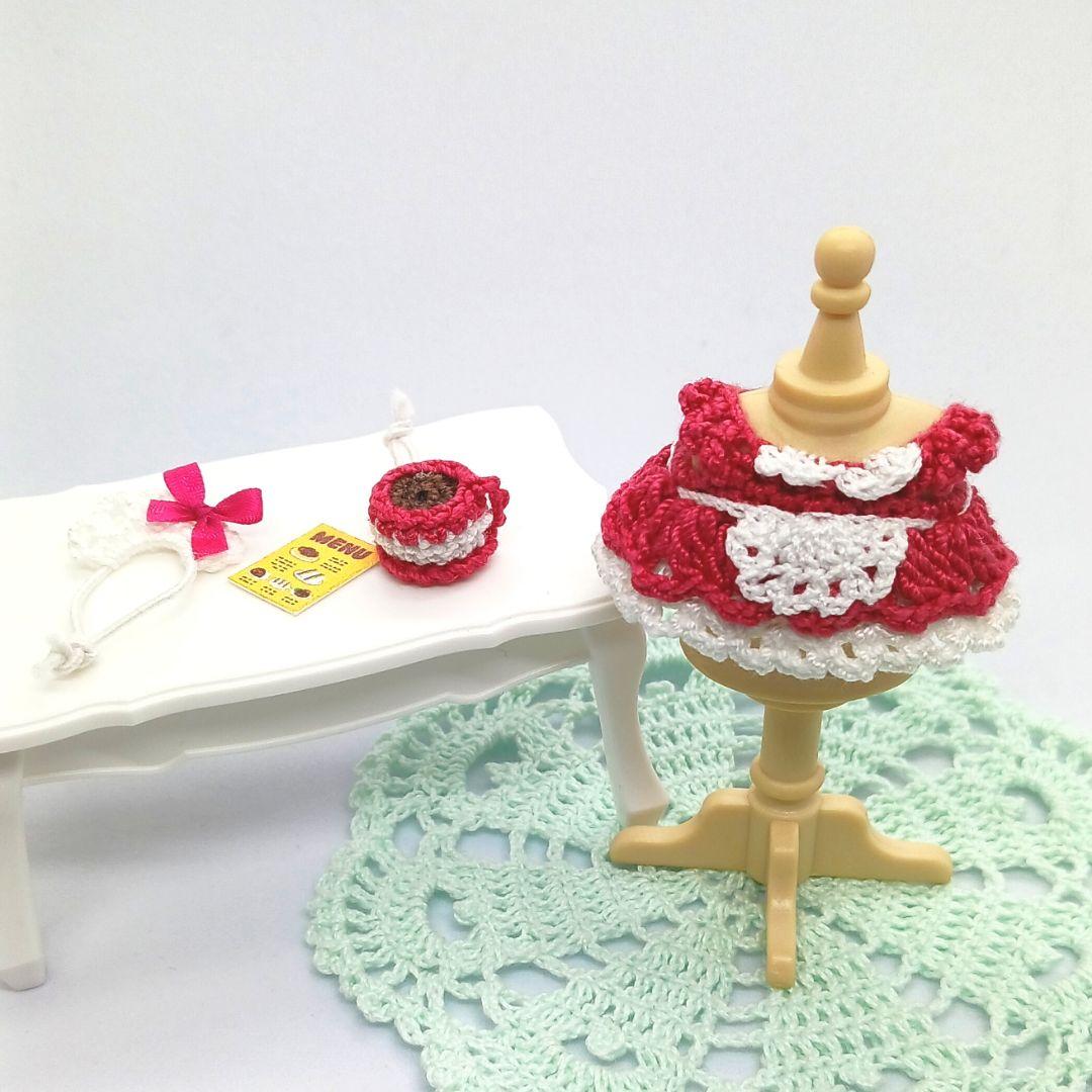 ひいページ　ミニチュアドール服　　ハンドメイドドール服