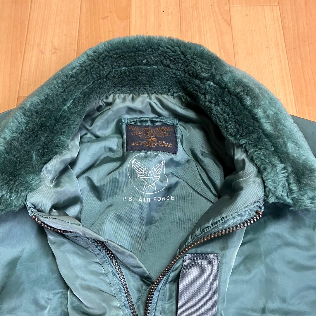 アルファインダストリーズ usa製 B-15D MA-1 フライトジャケット M