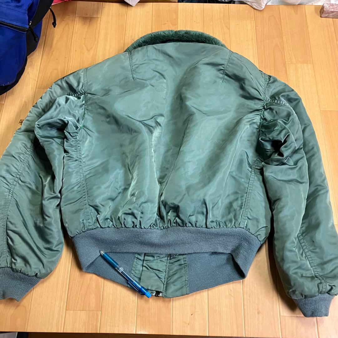 アルファインダストリーズ usa製 B-15D MA-1 フライトジャケット M