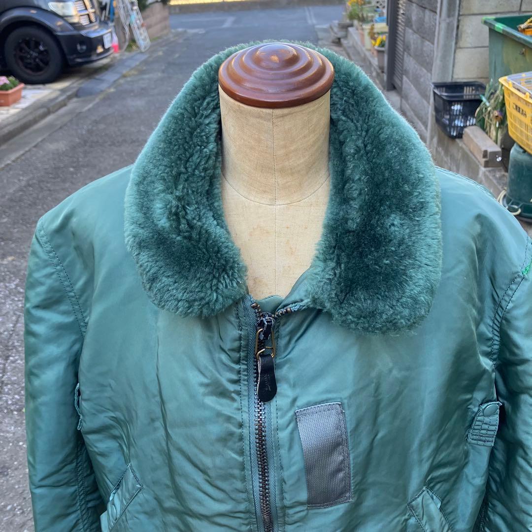 アルファインダストリーズ usa製 B-15D MA-1 フライトジャケット M