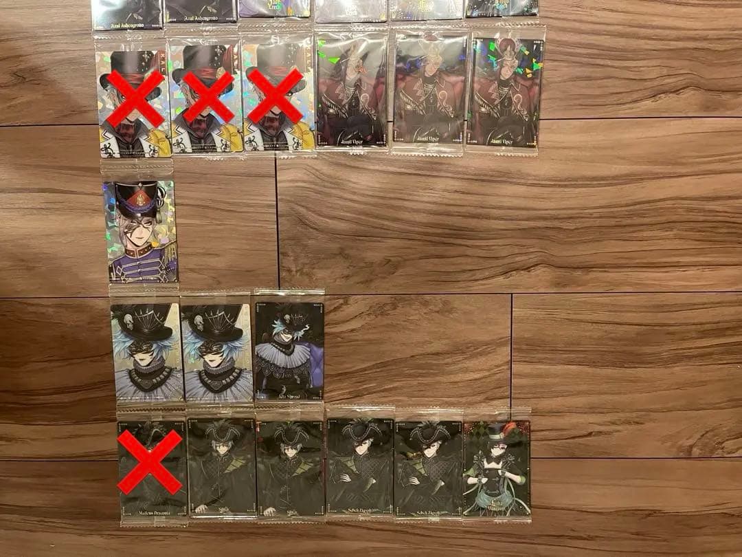 【値下げ交渉 可 】ツイステッドワンダーランド ウエハース  カード セット