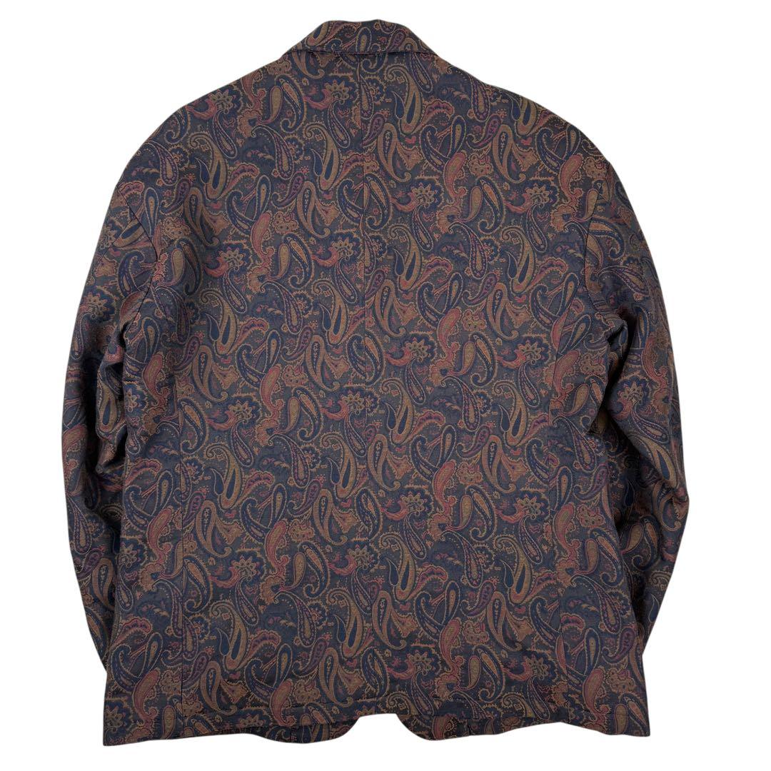 supernova スーパーノヴァ ペイズリージャガードテーラードジャケット