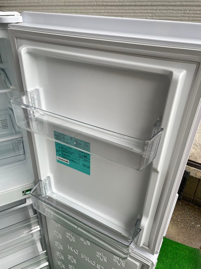 580極美品✨ ハイアール 148L おしゃれホワイト 2ドア冷蔵庫 右開き
