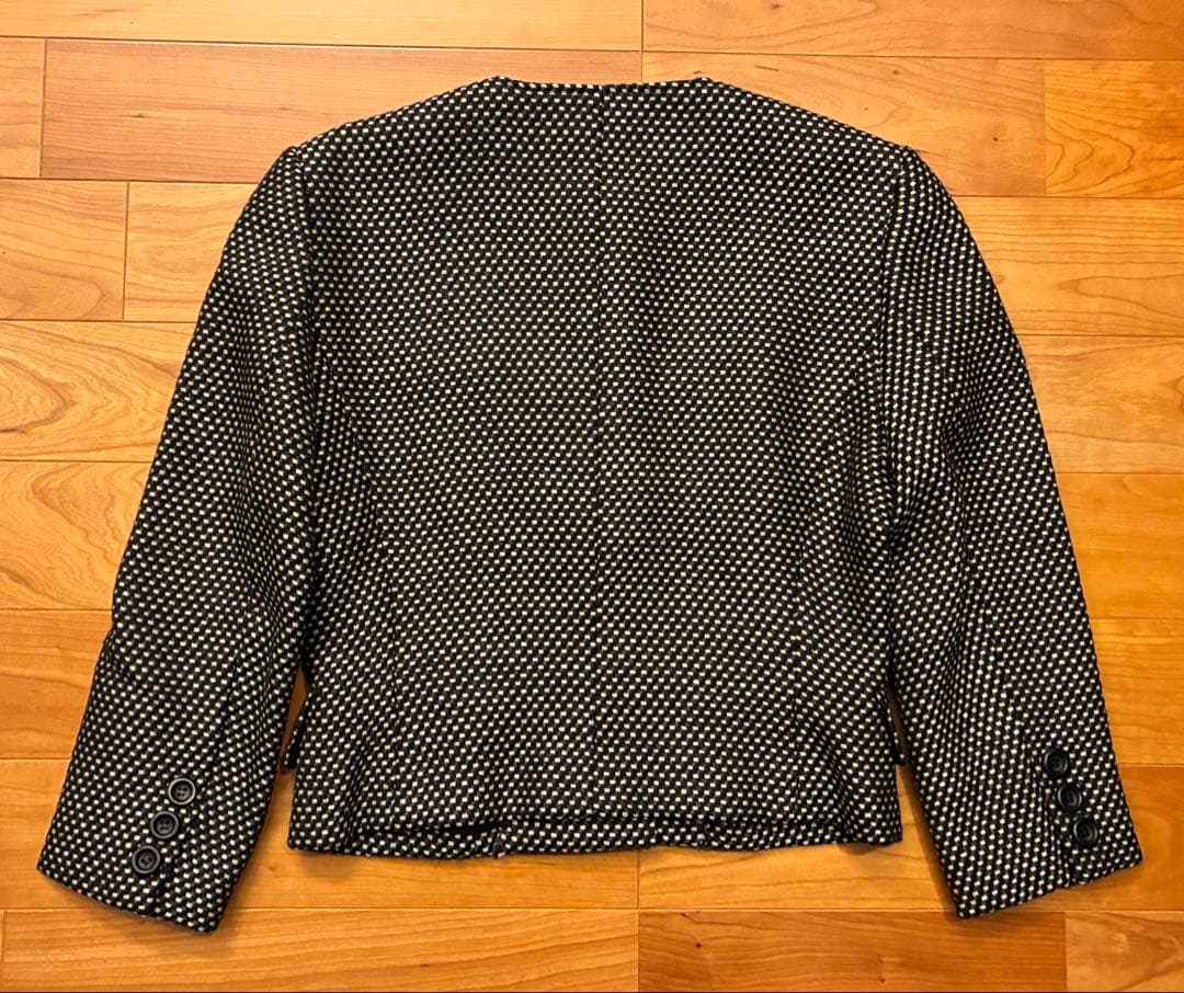 Christian Dior　クリスチャンディオール　ノーカラージャケット　L