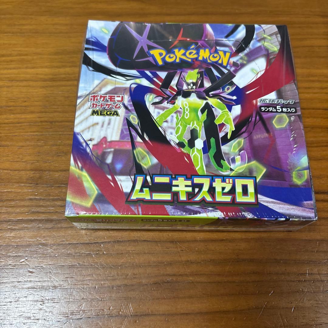 新品未開封シュリンク付ポケモンカードゲーム ムニキスゼロ BOX