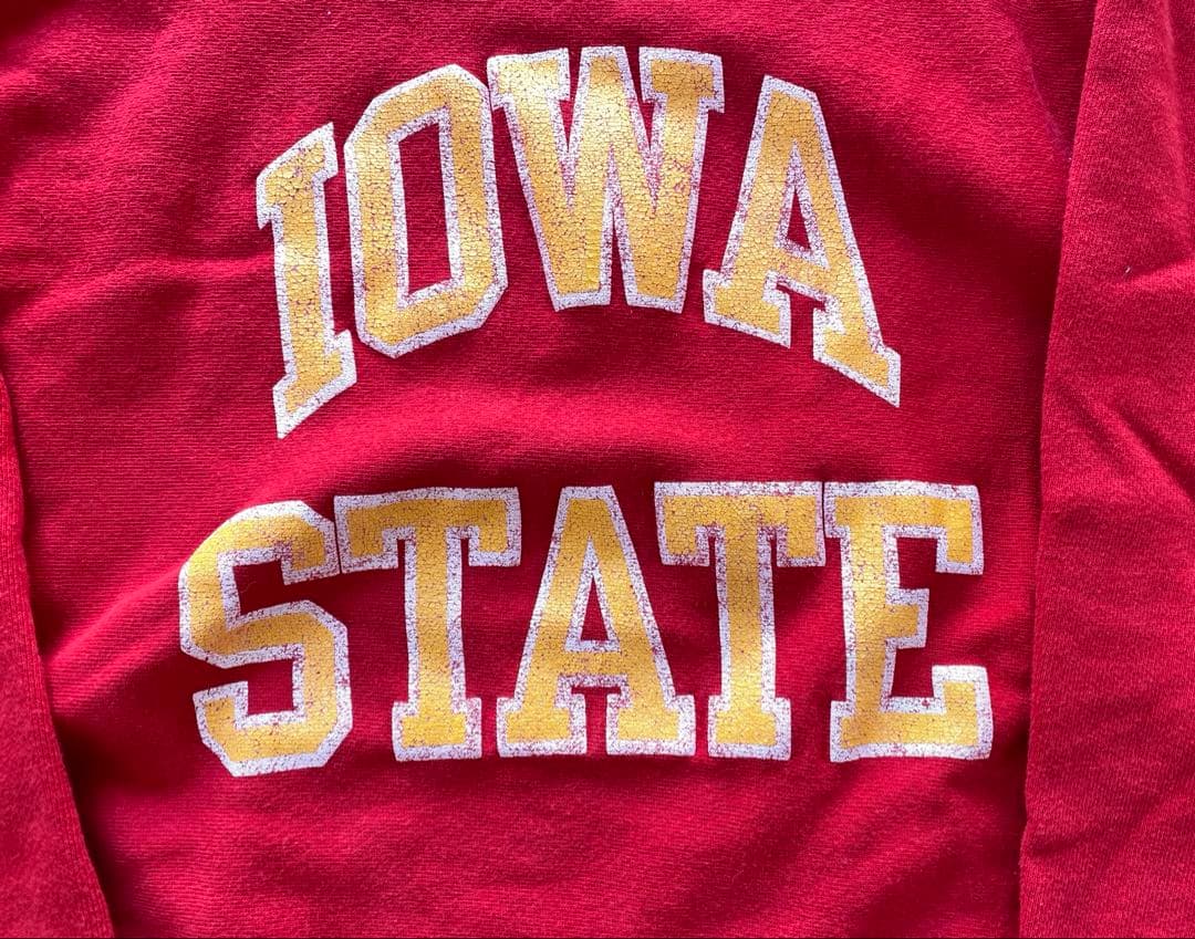 美品 80's Champion チャンピオン リバースウィーブ アイオワ