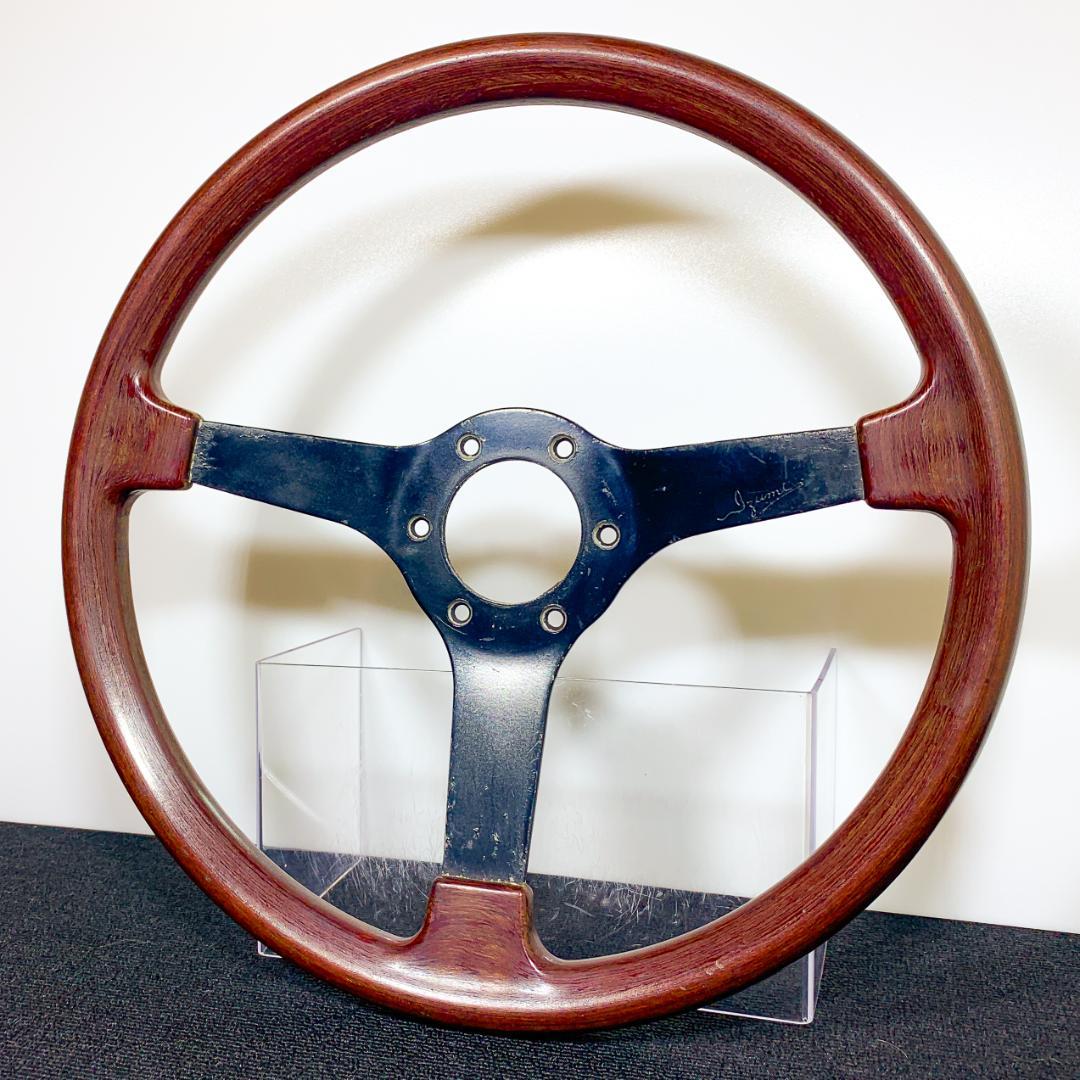 IZUMI イズミ ウッドステアリング 35.5cm ヴィンテージ 当時物 希少