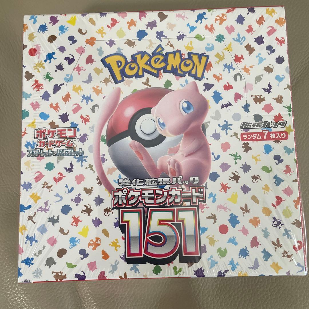 ポケモンカード151 BOXセット　シュリンク付き