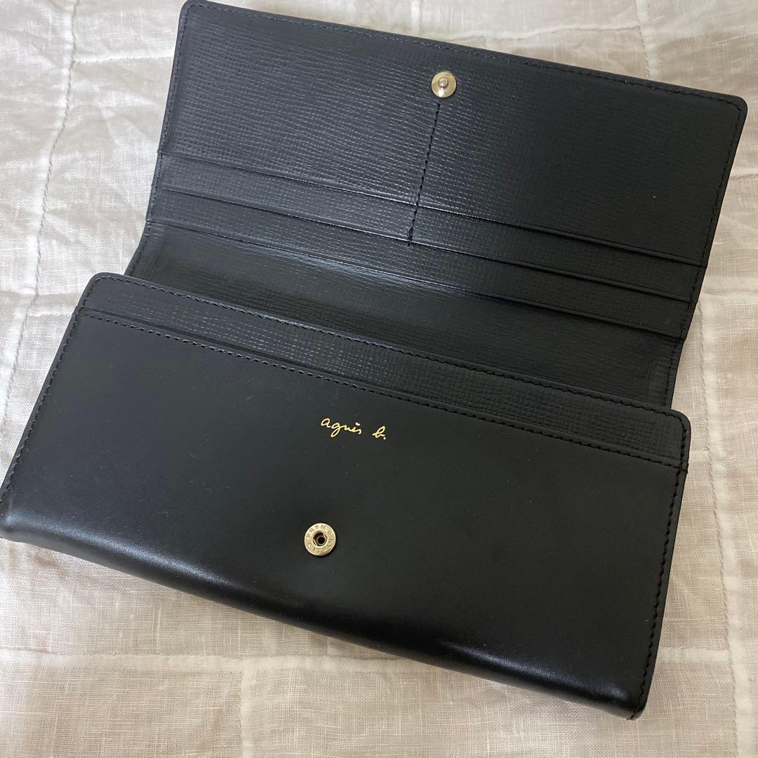値下げ‼︎ほぼ未使用品。アニエスべー　レディース　長財布