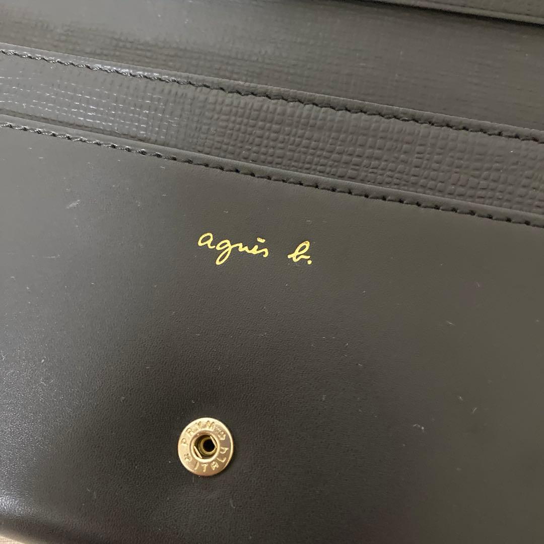 値下げ‼︎ほぼ未使用品。アニエスべー　レディース　長財布