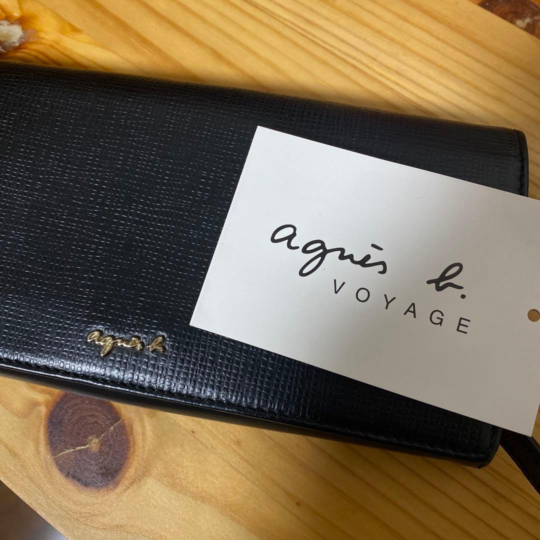 値下げ‼︎ほぼ未使用品。アニエスべー　レディース　長財布