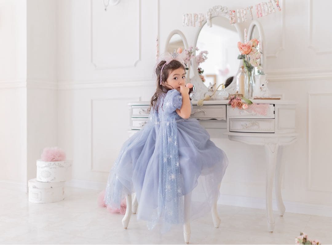 プリンセスエルサドレス 100cm/Mimiel