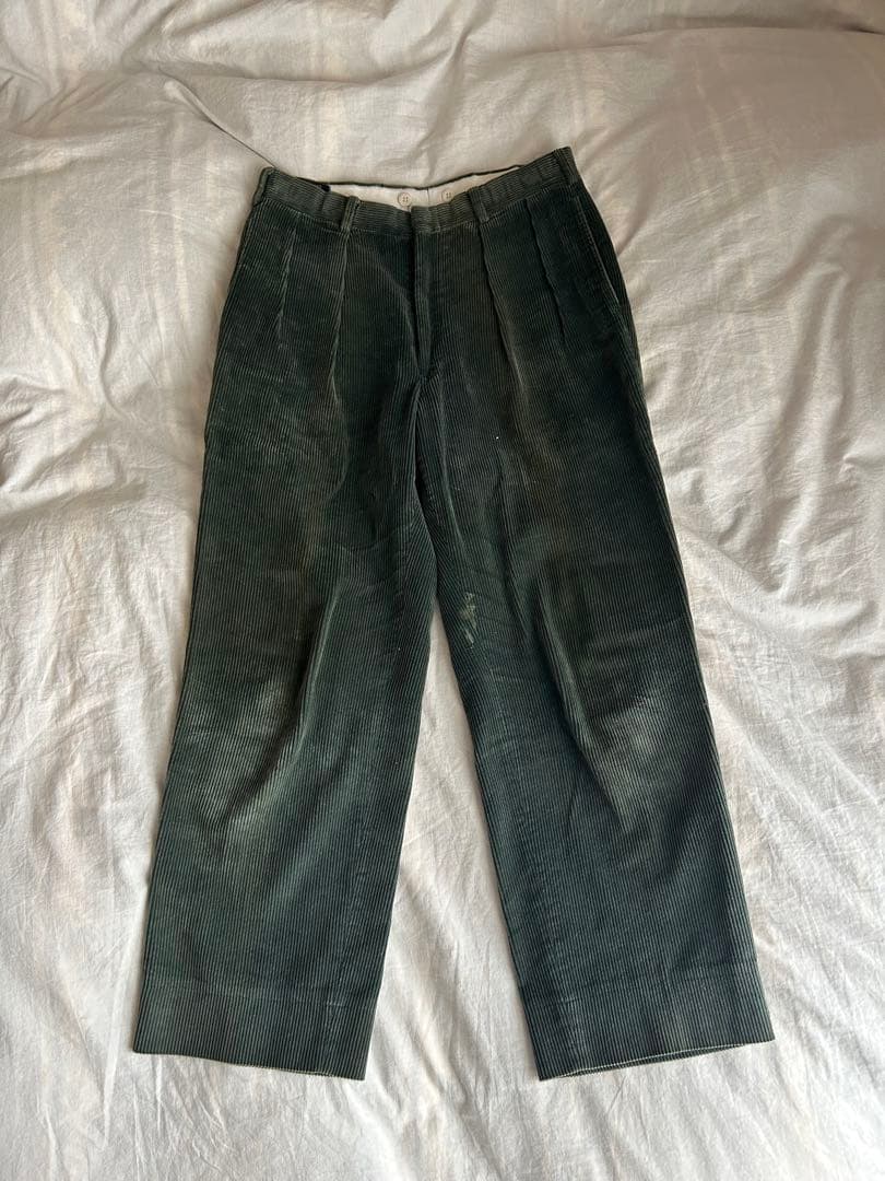 90s 90年代 コーデュロイパンツ ブルックスブラザーズ カーキ W32
