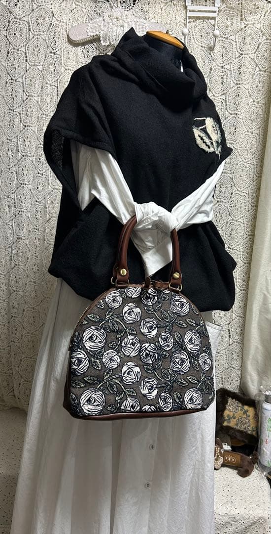 レイちゃん51220ＢミナペルホネンハンドメイドブガッティML＆マフラー