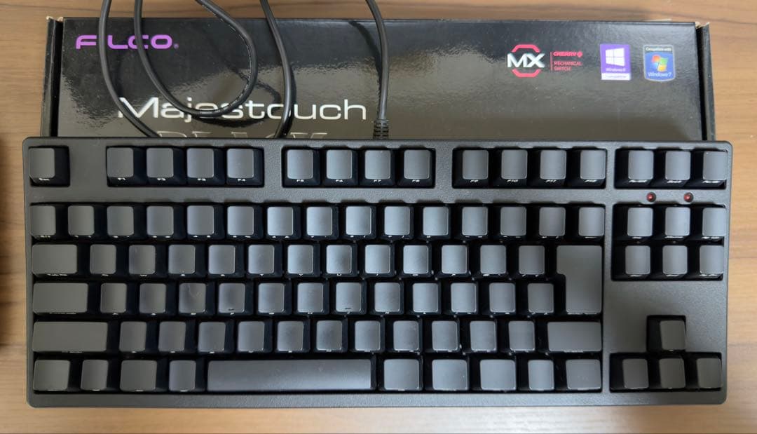FILCO Majestouch BLACK テンキーレス日本語カナなし赤軸