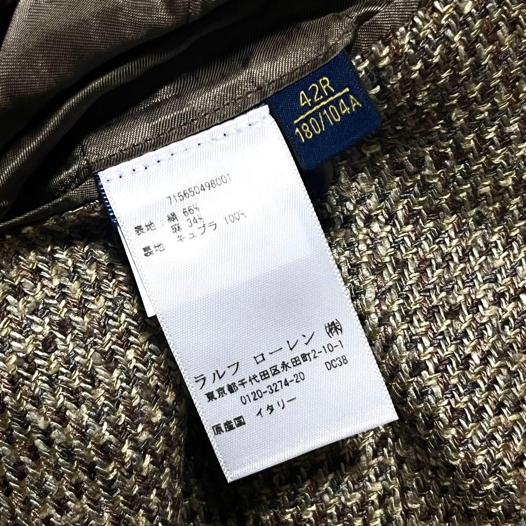 【イタリー製】【42】POLO RALPH LAUREN ジャケット メンズ