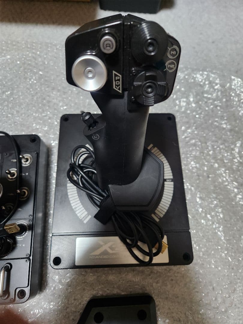 LOGICOOL X56 HOTAS フライトスティック＆ラダーペダルセット