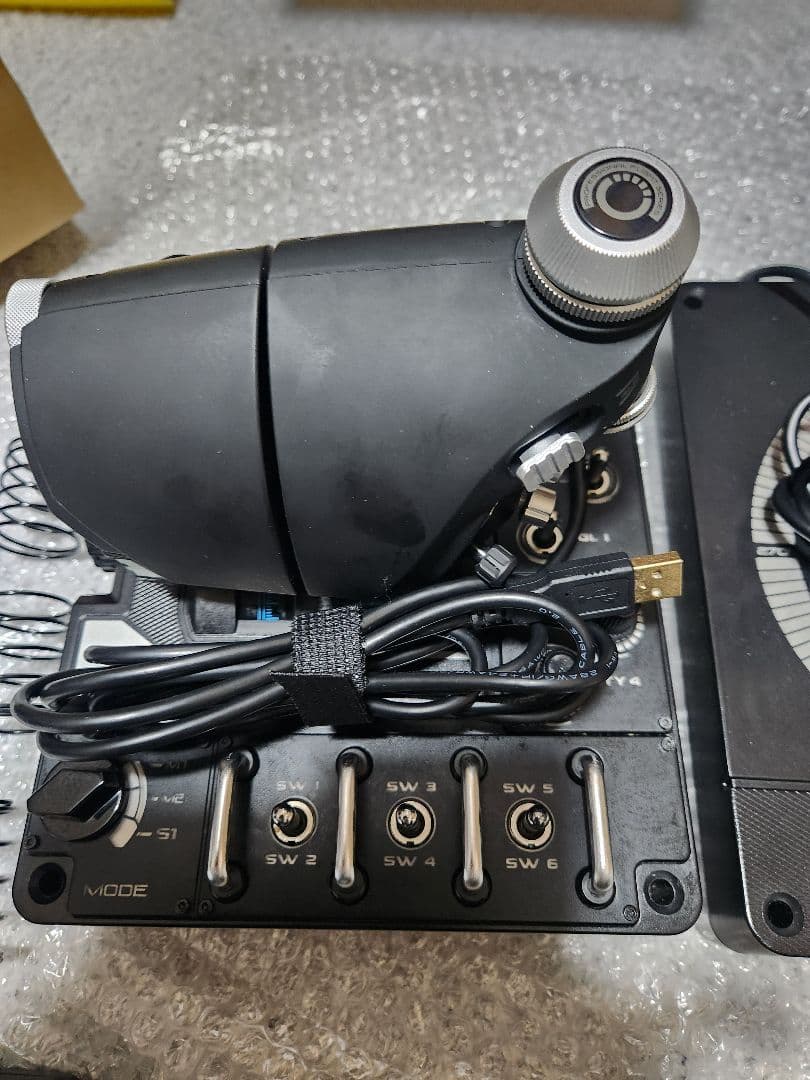 LOGICOOL X56 HOTAS フライトスティック＆ラダーペダルセット