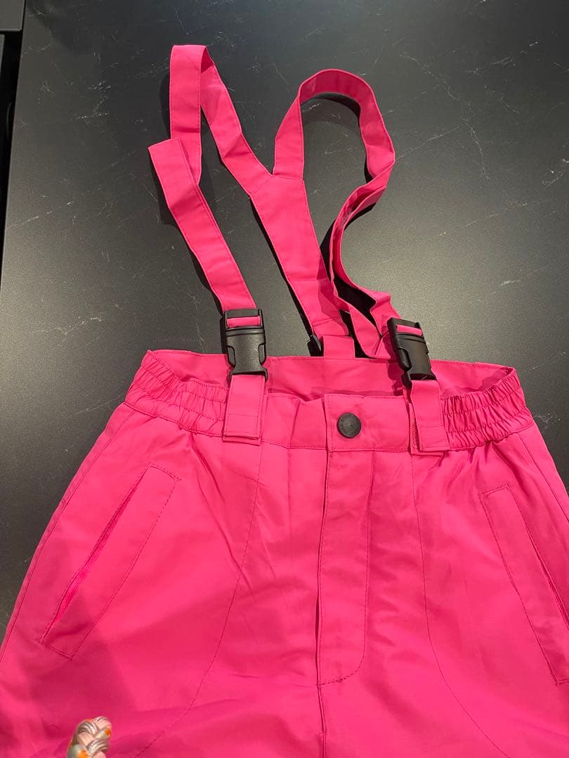 子供用 蝶々花柄スキーウェアセット