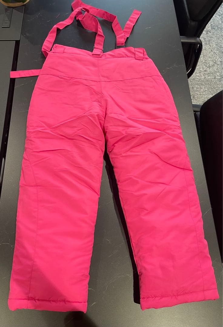 子供用 蝶々花柄スキーウェアセット