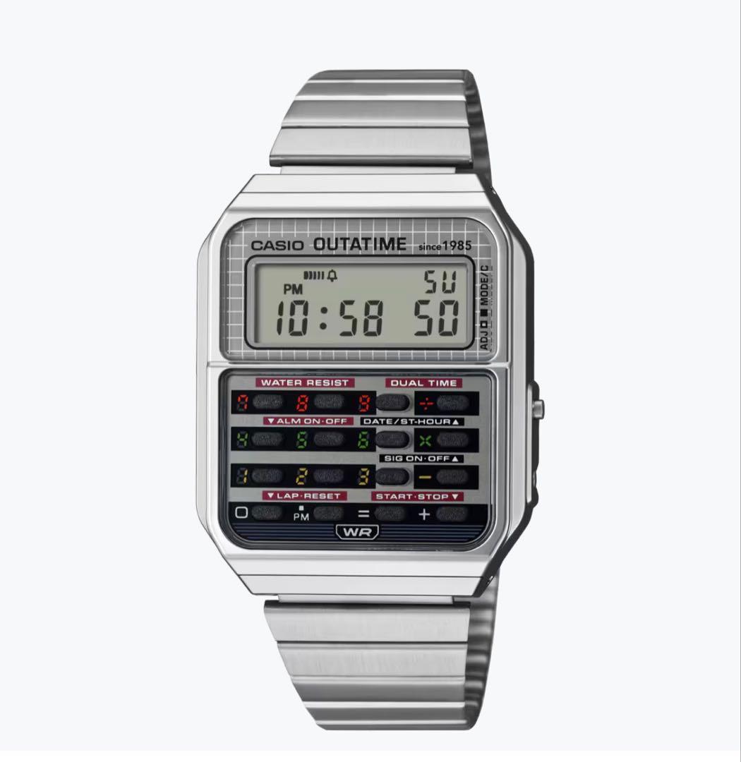 時計 CASIO CA-500WEBF-1AJR BACK TO THE FUTURE