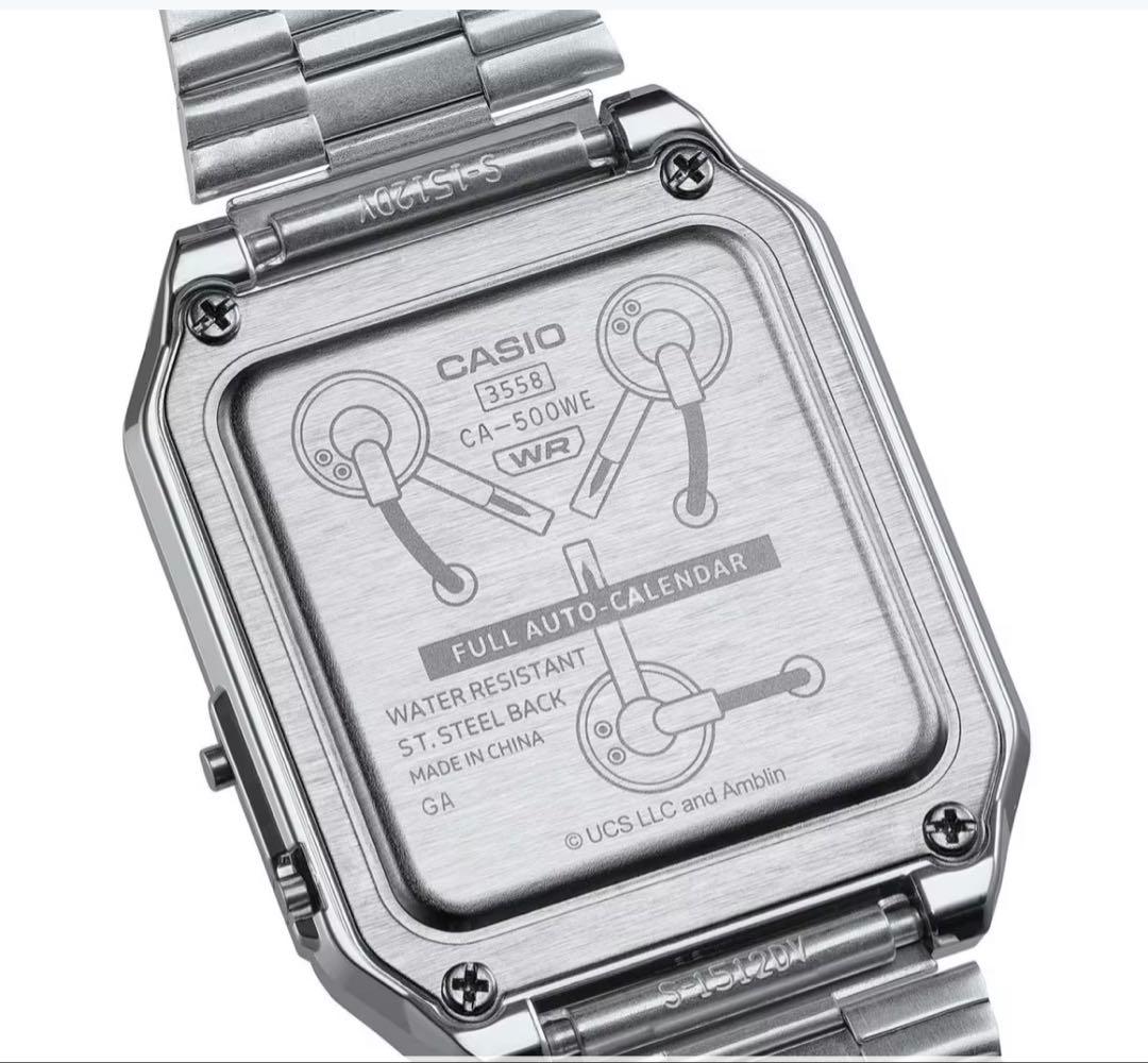 時計 CASIO CA-500WEBF-1AJR BACK TO THE FUTURE