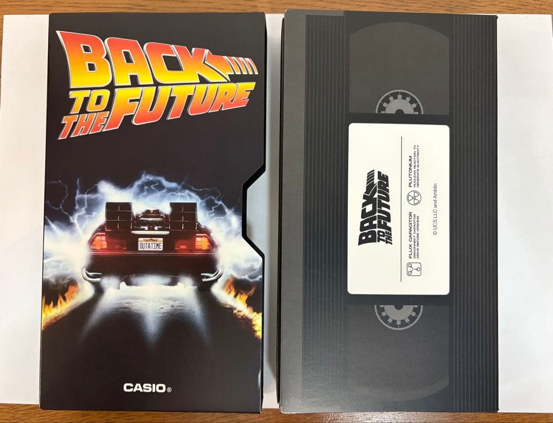 時計 CASIO CA-500WEBF-1AJR BACK TO THE FUTURE