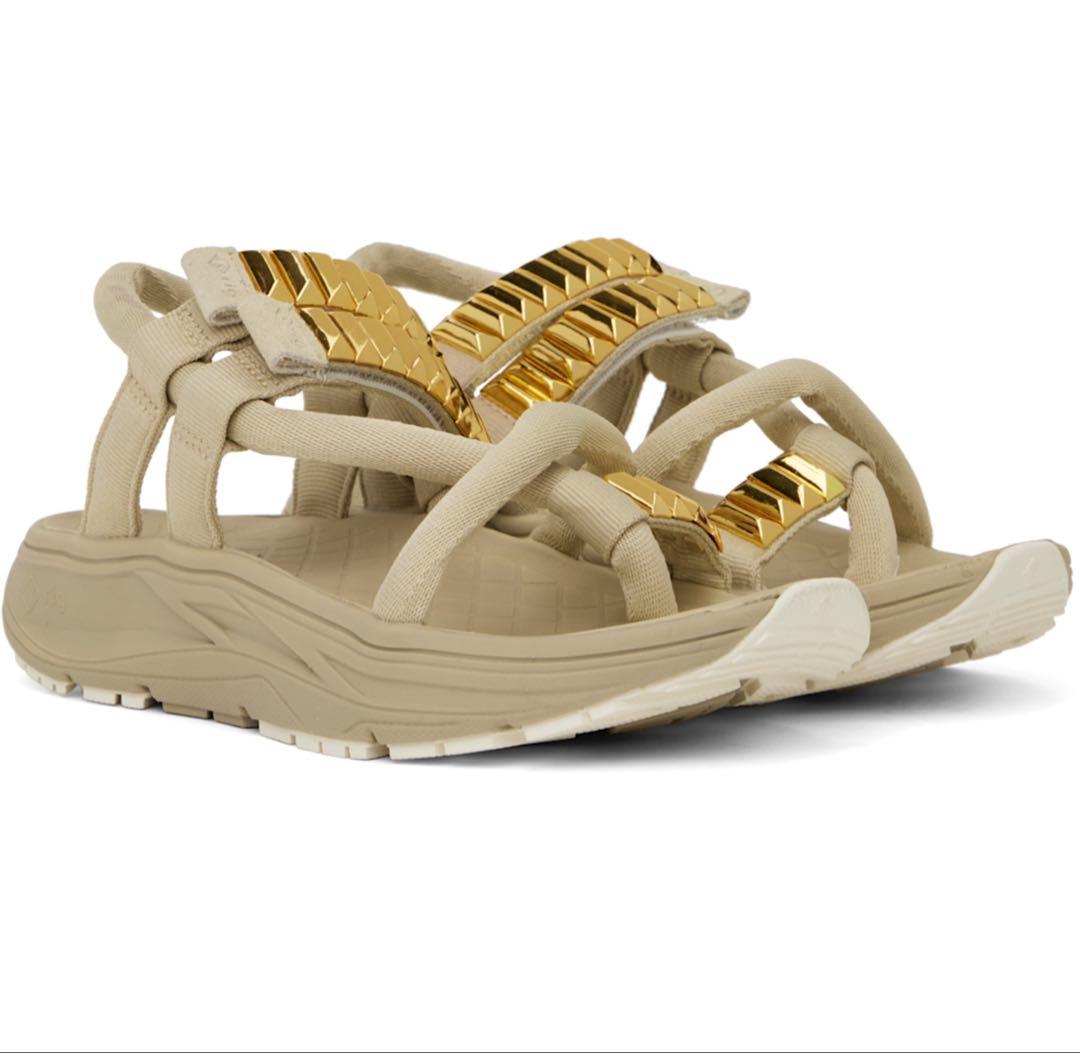 専用UNDERCOVER×nonnative スタッズサンダル ベージュ