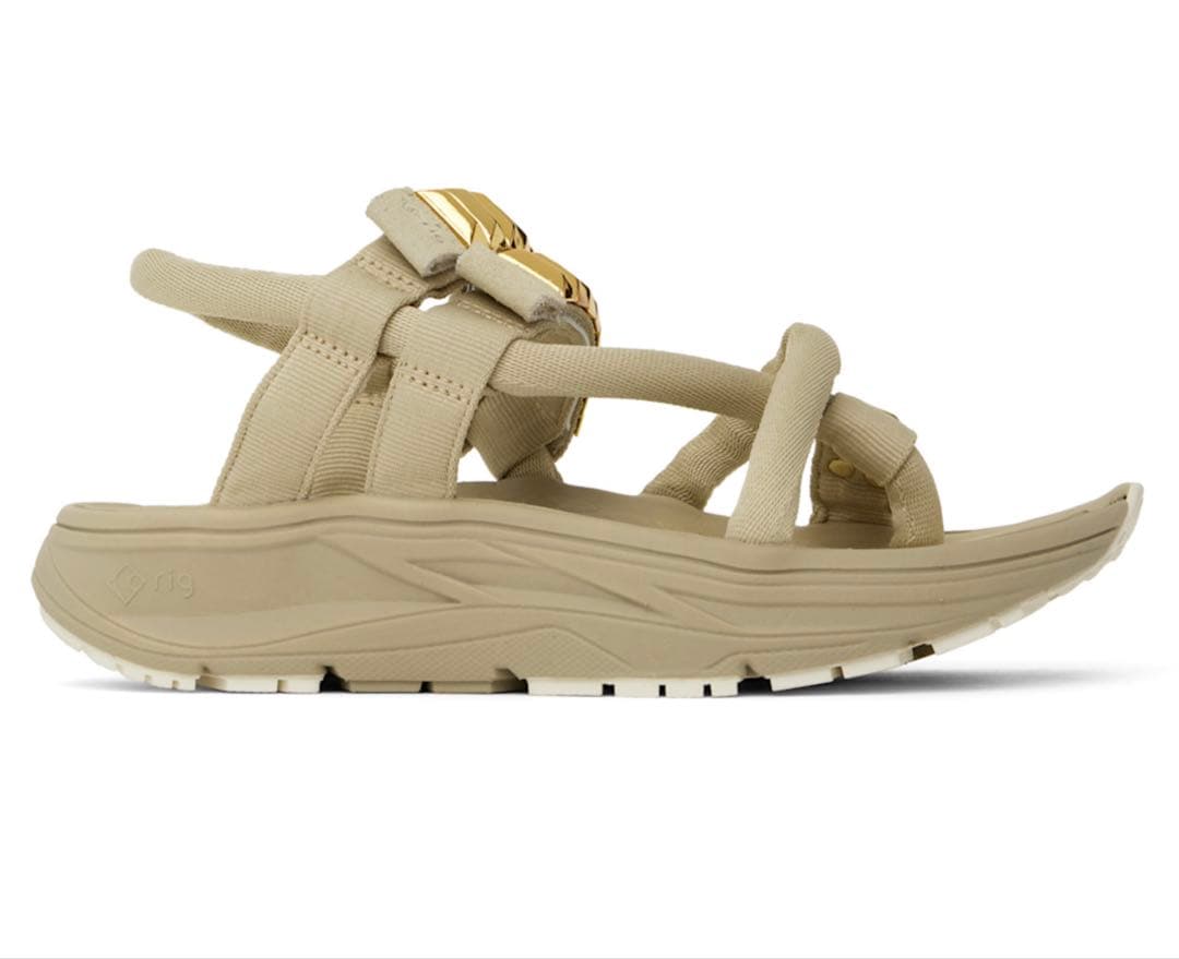 専用UNDERCOVER×nonnative スタッズサンダル ベージュ