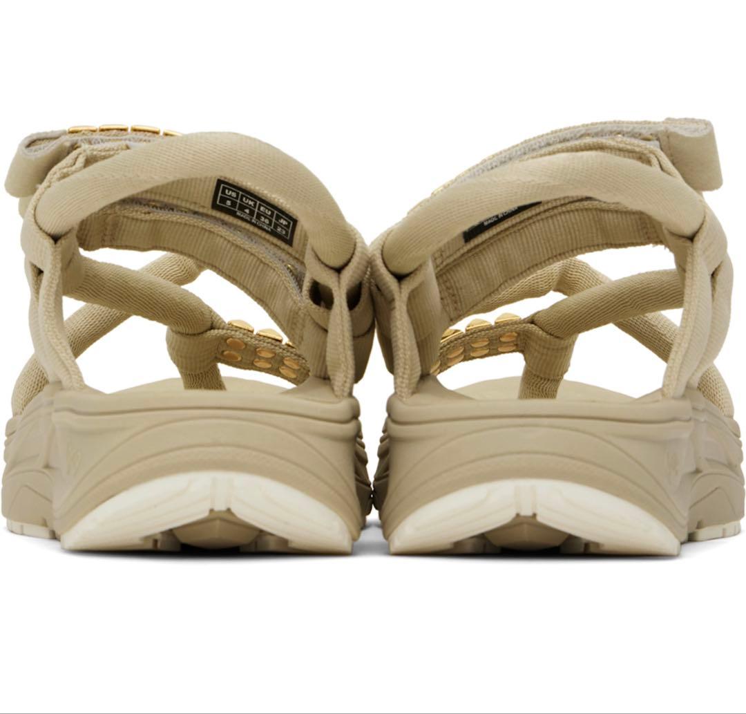 専用UNDERCOVER×nonnative スタッズサンダル ベージュ