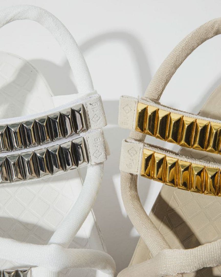 専用UNDERCOVER×nonnative スタッズサンダル ベージュ