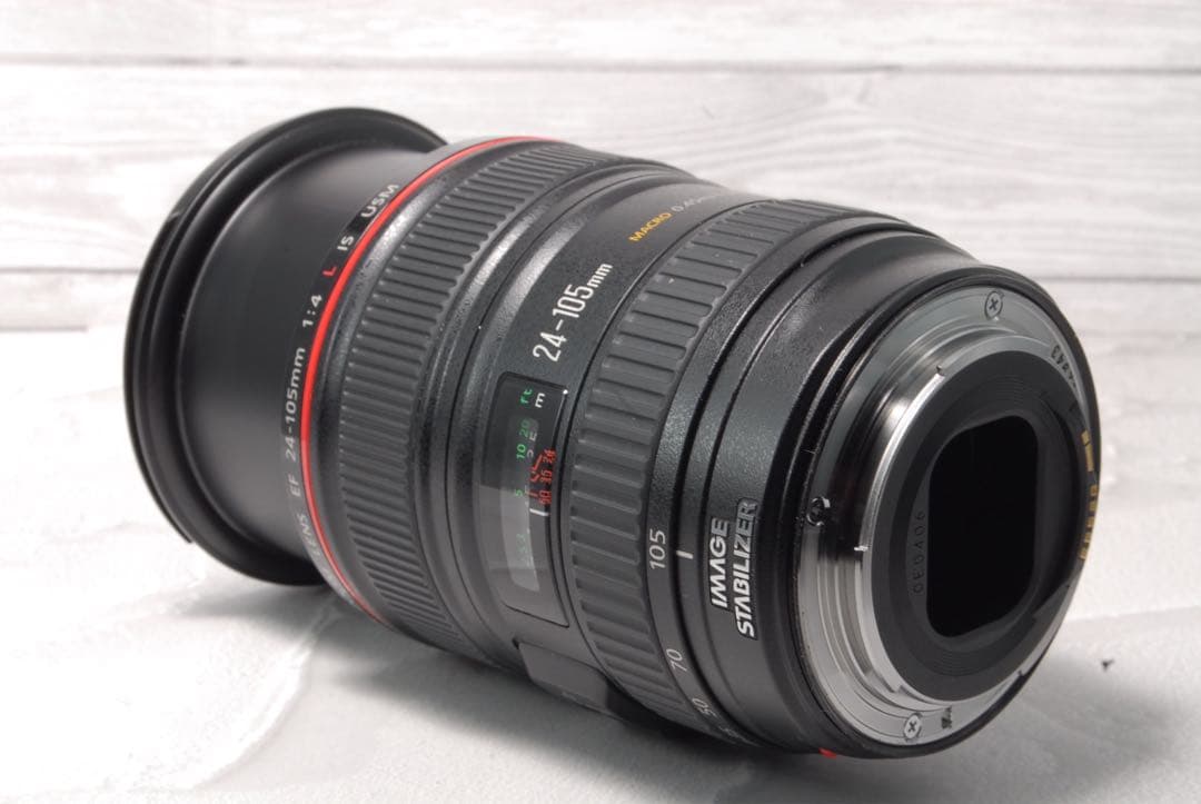 Canon EF24-105mm F4L IS USM レンズフード付　極美品