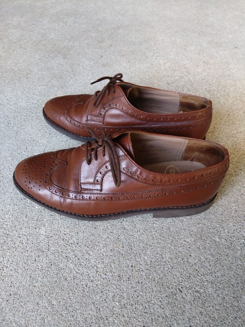 最終値下げChurch's チャーチ ウイングチップ ブラウンレザー