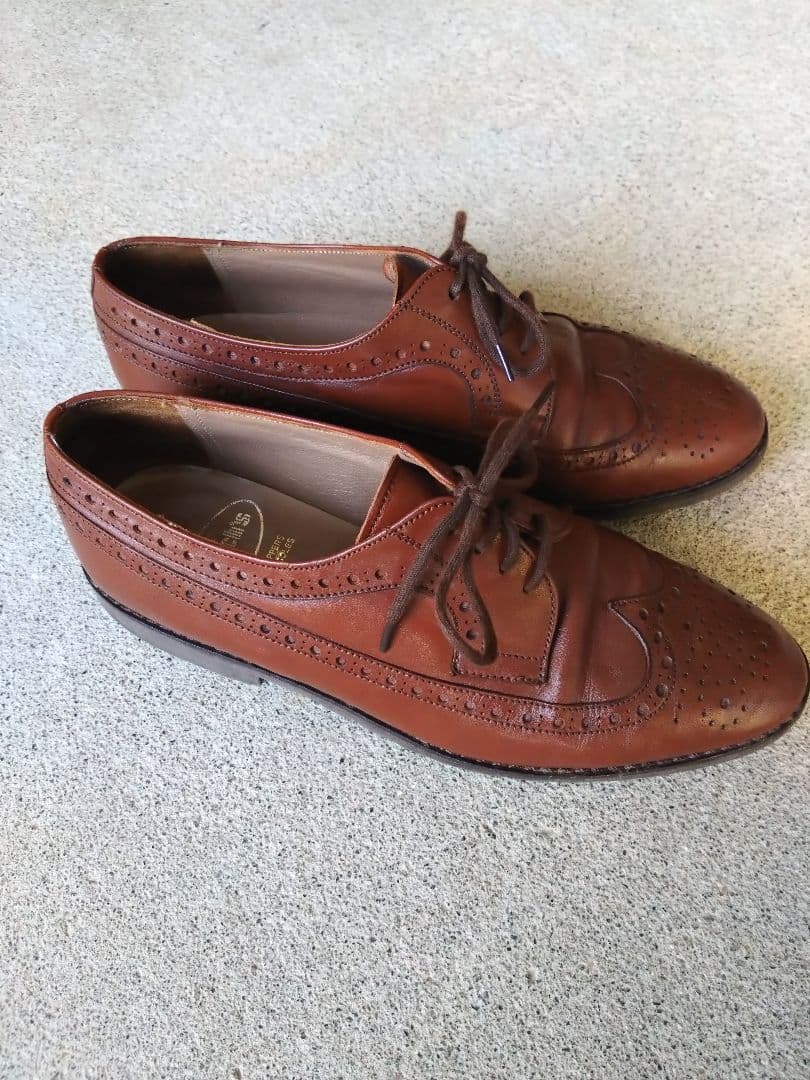 最終値下げChurch's チャーチ ウイングチップ ブラウンレザー