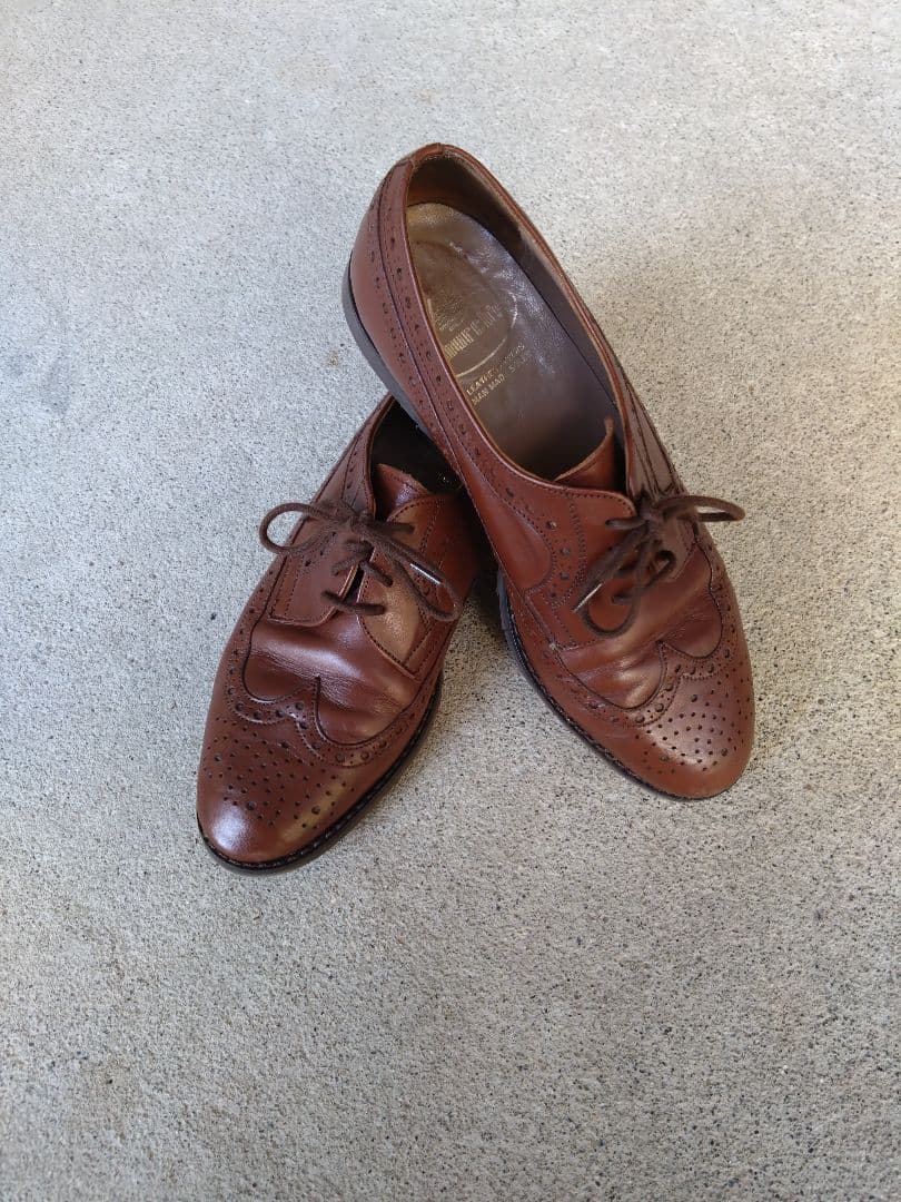 最終値下げChurch's チャーチ ウイングチップ ブラウンレザー