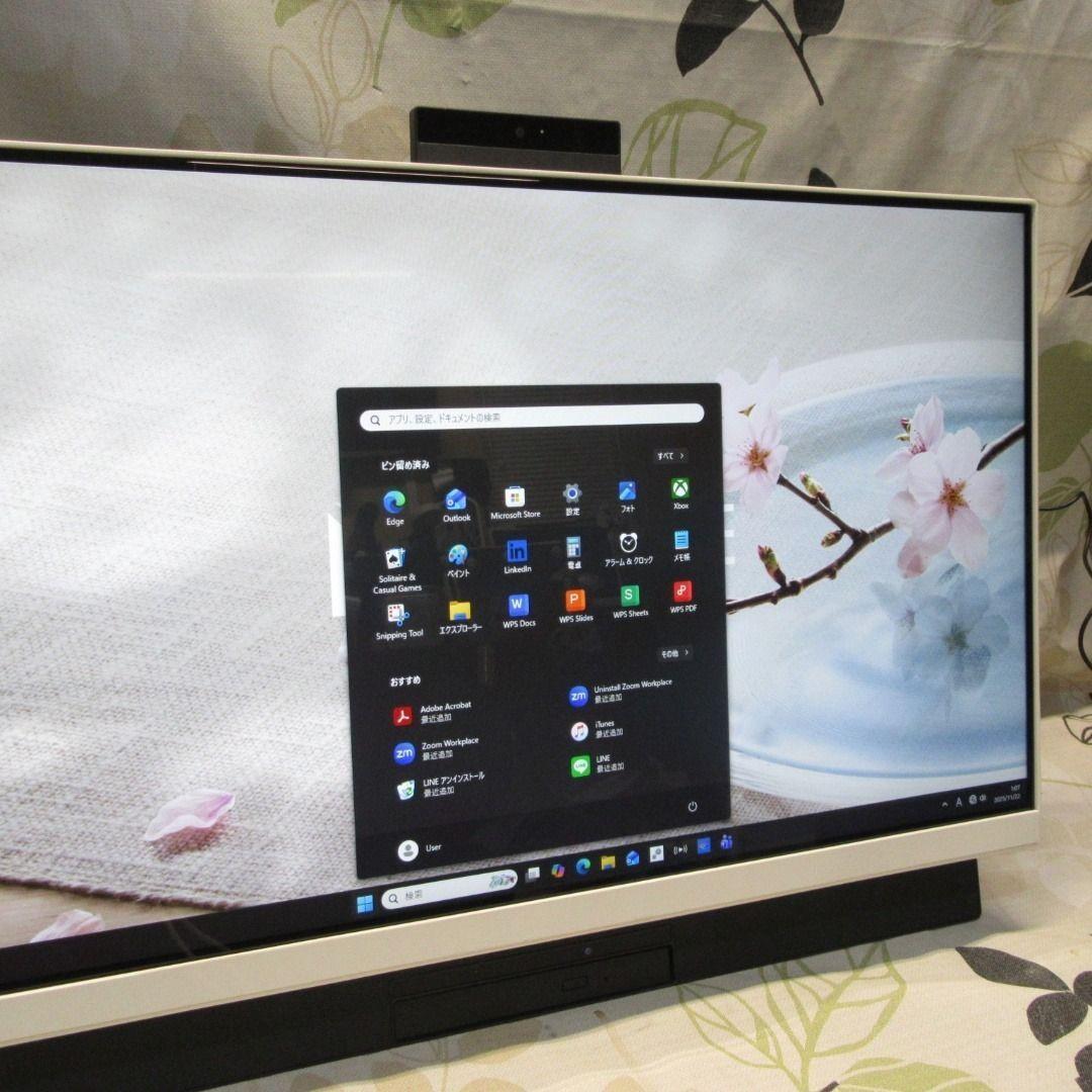 高音質&大画面！Win11公式対応8世代i3/メ8G/高速SSD+HDD/DVD