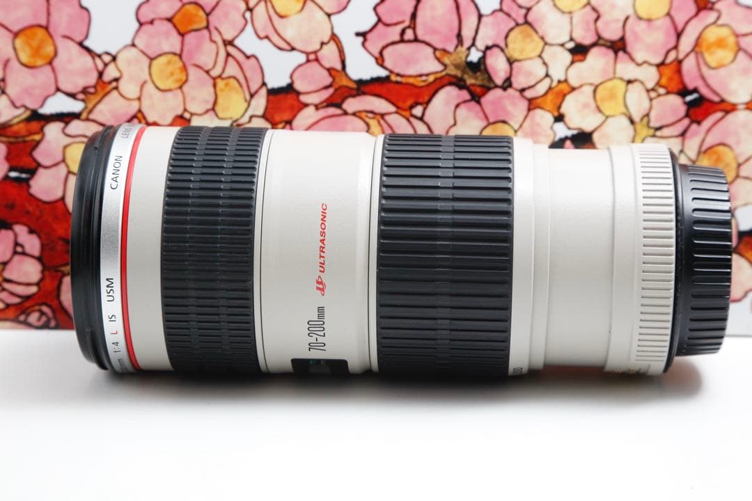 ❤️憧れの白レンズ❤️キヤノン EF 70-200mm f4L IS USM❤️