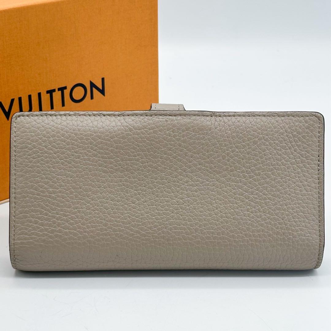 【箱付き】ルイヴィトン ヴェルティカルウォレット ガレ カプシーヌ 二つ折り