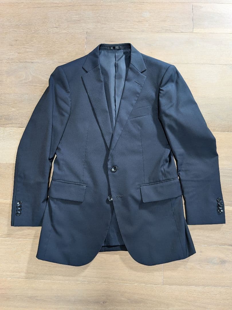 【FABRIC TOKYO】SOLOTEX ミッドナイトブルー　ツーピーススーツ