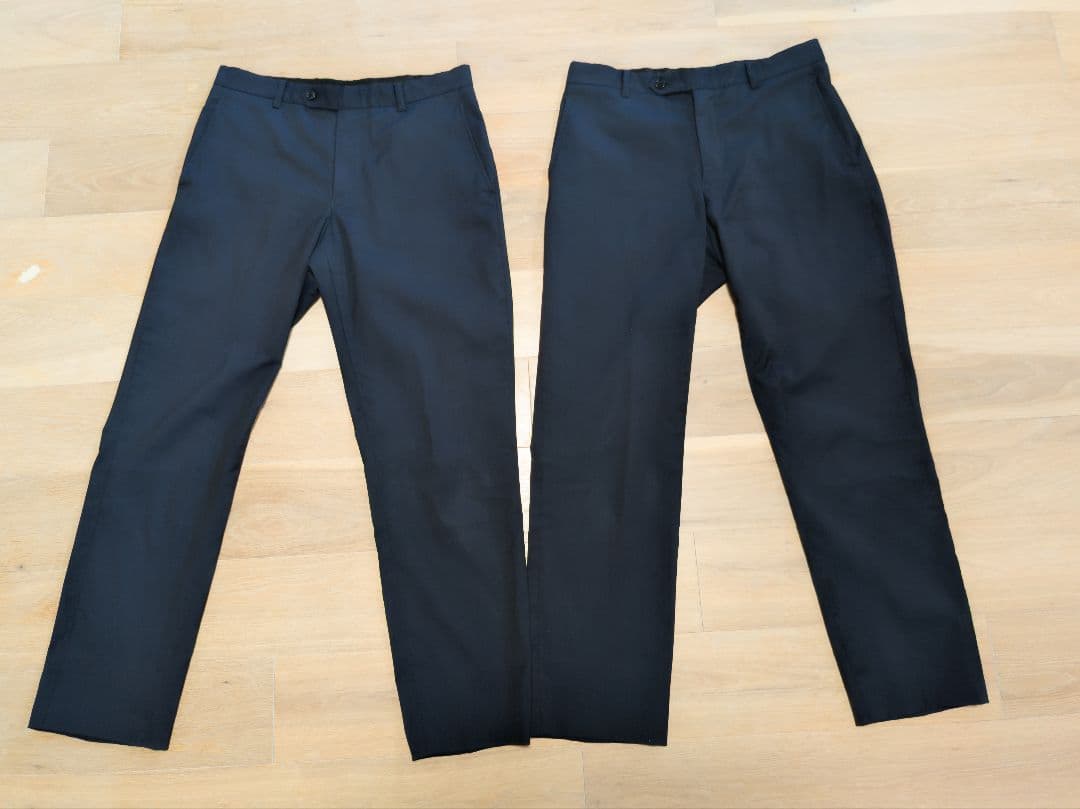 【FABRIC TOKYO】SOLOTEX ミッドナイトブルー　ツーピーススーツ