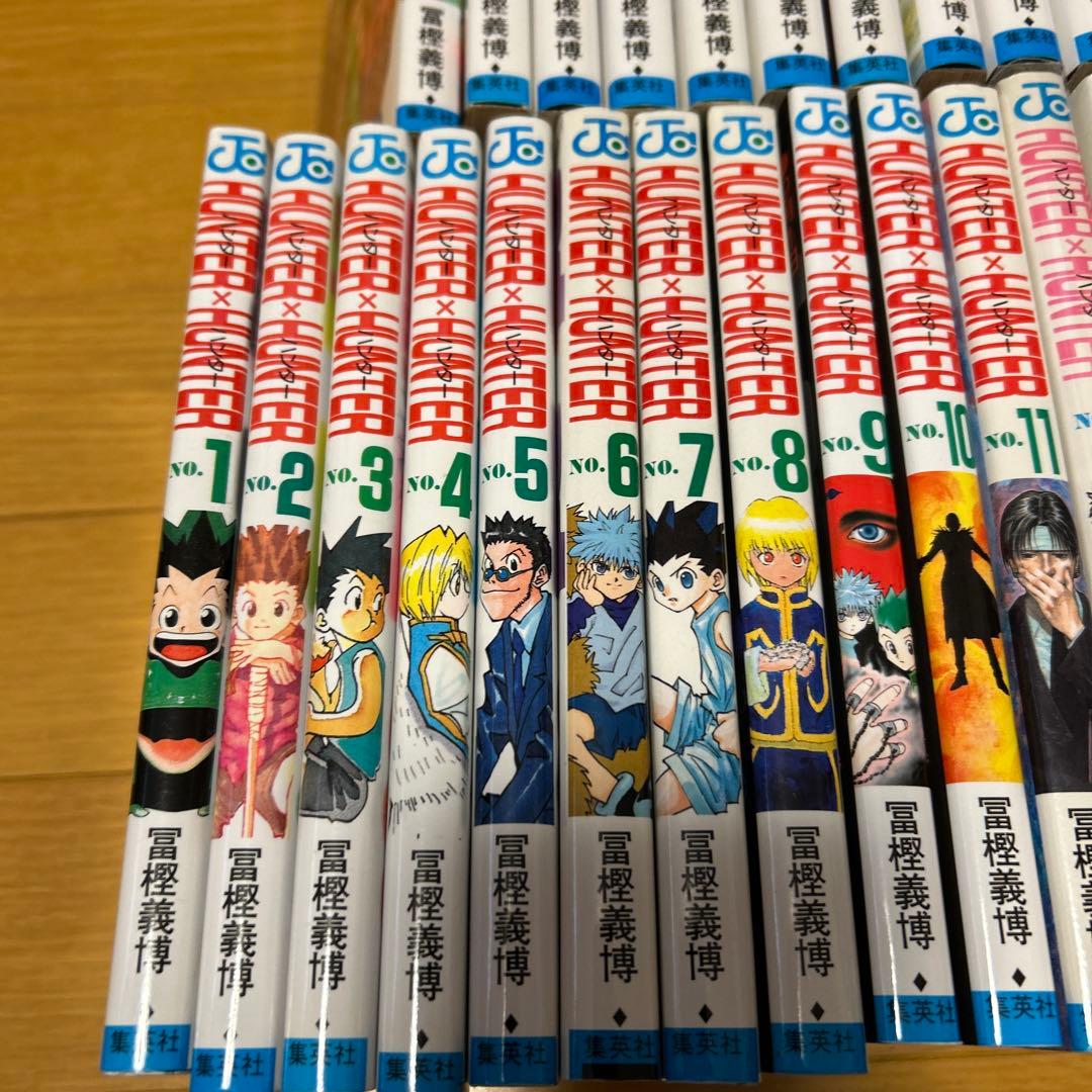 HUNTER×HUNTER １巻から３８巻　24時間以内に発送